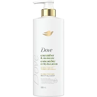 Revitalisant pour Cheveux Ternes et Secs, Dove Concombre Hydratant avec Soin Bio-Protéine Liquide