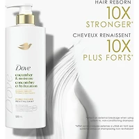 Revitalisant pour Cheveux Ternes et Secs, Dove Concombre Hydratant avec Soin Bio-Protéine Liquide