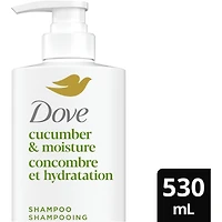 Shampooing pour Cheveux Ternes et Secs, Dove Concombre Hydratant avec Soin Bio-Protéine Liquide