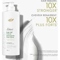 Shampoing pour Cheveux Fragiles, Dove Anti-Chute de Cheveux avec Soin Bio-Protéine Liquide