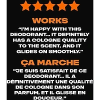 AXE Collection de Parfums Fins  Déodorant en bâton  12 Heures de Fraîcheur Vanille Noire avec Huiles Essentielles d'Orange + Bois de Santal  Sans Aluminium, 85g