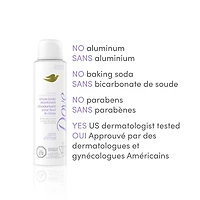 Dove Aluminum Free Whole Body Deodorant Cooling Dry Spray Coconut & Vanilla, 113g