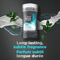 Dove Men+Care  Deodorant Stick aluminum-free deodorant formula for 72H protection Ocean Breeze with ¼ moisturizing cream 85 g