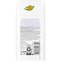 Dove Aluminum Free Whole Body Deodorant Anti-Friction Stick Coconut & Vanilla Scent, 74g