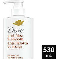 Shampooing pour cheveux frisés Dove Anti-Frisottis et Lissage avec Soin Bio-Protéine Liquide et Beurre de Karit