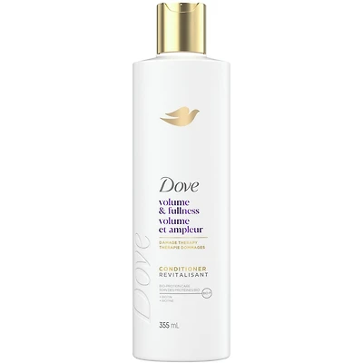 Revitalisant pour Cheveux Plats, Dove Volume et Ampleur  avec Soin Bio-Protéine Liquide 355 ML