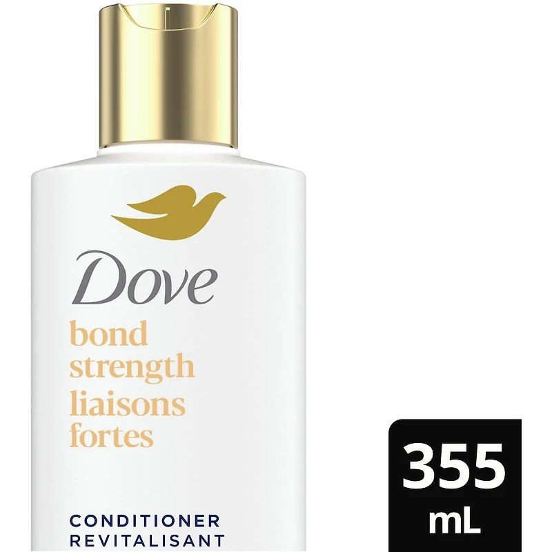 Revitalisant pour cheveux traités chimiquement, Dove Liaisons fortes  avec technologie Soin Bio-Protéine Liquide, 355 ML