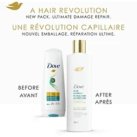 Dove Daily Moisture Conditioner for Dry Hair,  with Liquid Bio-Protein and Hyaluronic Serum, 355 ML