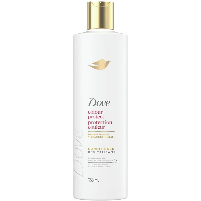 Dove Colour Protect Conditioner for Colour Treated Hair,  with Liquid Bio-Protein Care, 355 ML