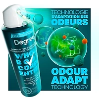 Degree Men Men Whole Body Deodorant Spray, Ocean Rush Scent, Aluminum Free 72H Odour Protection, 113g