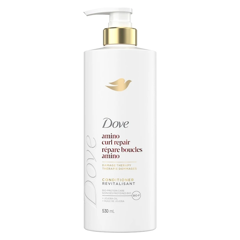 Dove  Conditioner for Curly, Coily Hair Amino Curl with Bio-Protein Care Technology +  Jojoba Oil 530mL