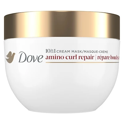 Dove  Amino Curl Repair for Curly, Coily Hair 10in1 Cream Mask with Bio-Protein Care Technology +  Jojoba Oil 260g
