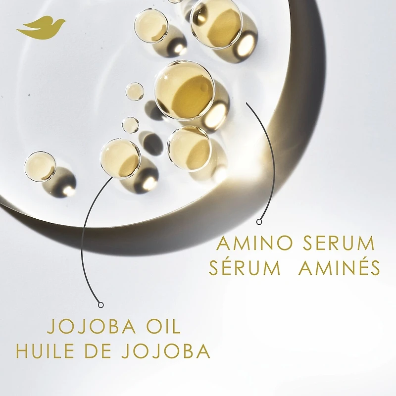 Dove  Curl Cream for Curly, Coily Hair Amino Curl with Bio-Protein Care Technology + Amino Complex 236mL