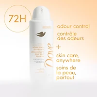 Dove Whole Body Deodorant Deodorant Spray Cooling Spray Peach & White Tea Aluminum Free 113 g