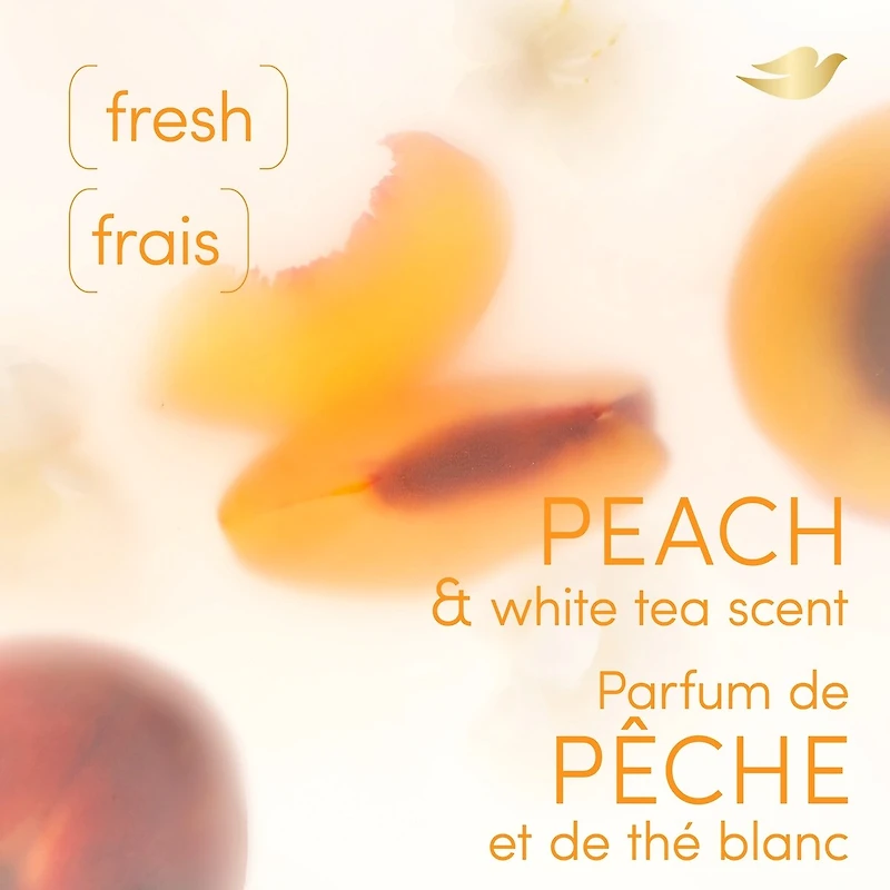 Dove Whole Body Deodorant Deodorant Spray Cooling Spray Peach & White Tea Aluminum Free 113 g