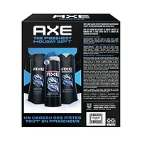 AXE Phoenix Holiday Gift Set, Includes: AXE Phoenix Body Wash, AXE Phoenix Body Spray, and AXE Phoenix 2-in-1 Shampoo & Conditioner, 3-Piece Gift Set