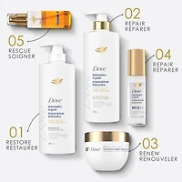 Damage Therapy Intensive Repair for Shine, Frizz Control, and Split Ends, Bi-Phase Serum + Oil Hair Spray with Amino Serum 115mL