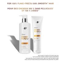 Shampooing pour des cheveux lisses et sans pellicules, Derma Scalp soulagement de la sécheresse et des démangeaisons avec niacinamide et glycérine, 473 ML