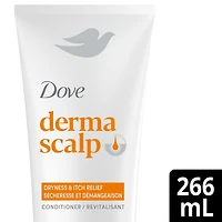 Derma Scalp Conditioner for Soothed Scalp & Smooth Hair, Dryness & Itch Relief with Niacinamide & Glycerin, 266mL