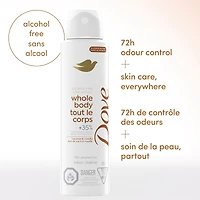 Deodorant Spray, Whole Body Coconut & Vanilla, Aluminum-Free, 113g