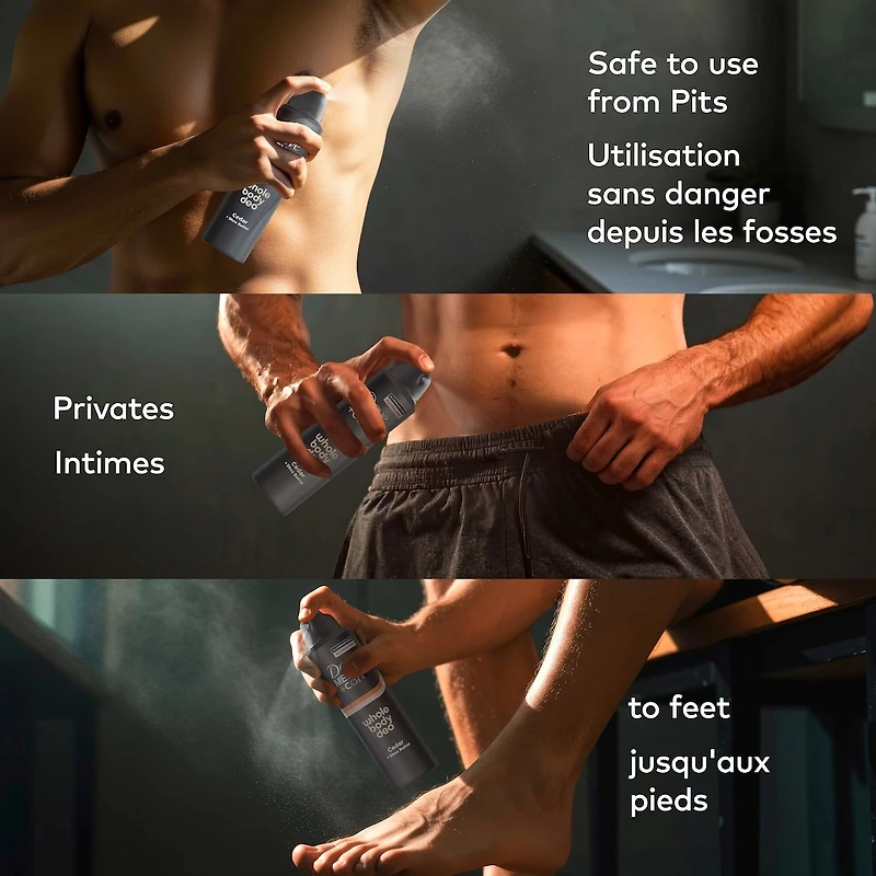 Men+Care Deodorant Spray Whole Body Marine + Blue Cypress, 113g