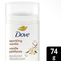 Deodorant Stick, 72h Sparkling Vanilla, Gentle & Hydrating, 74g