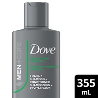 Men+Care  2-in-1 Shampoo + Conditioner Refreshes & Strengthens Fresh Clean with Menthol