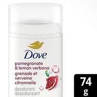 Deodorant Stick, 72h Pomegranate & Lemon Verbena, Gentle & Hydrating, 74g