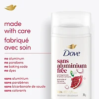Deodorant Stick, 72h Pomegranate & Lemon Verbena, Gentle & Hydrating, 74g