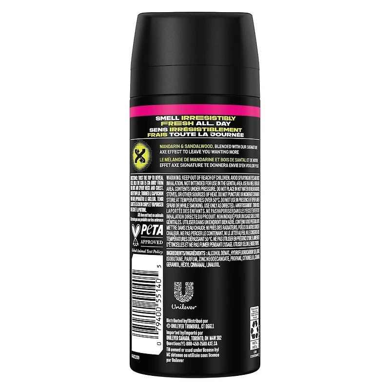 AXE Deodorant Body Spray Kilo 113 g