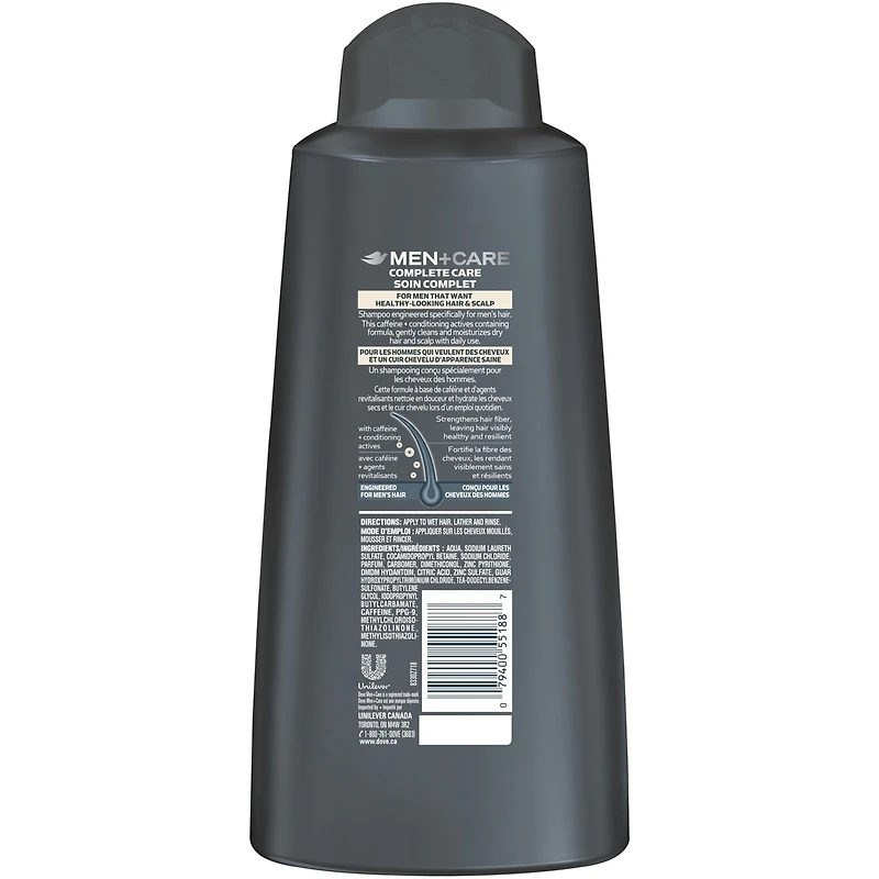 Shampoo+Conditioner Dove Men+Care Complete Care 750 ML