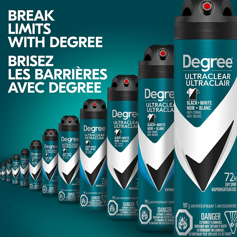 DEGREE MEN BLACK+WHITE APA