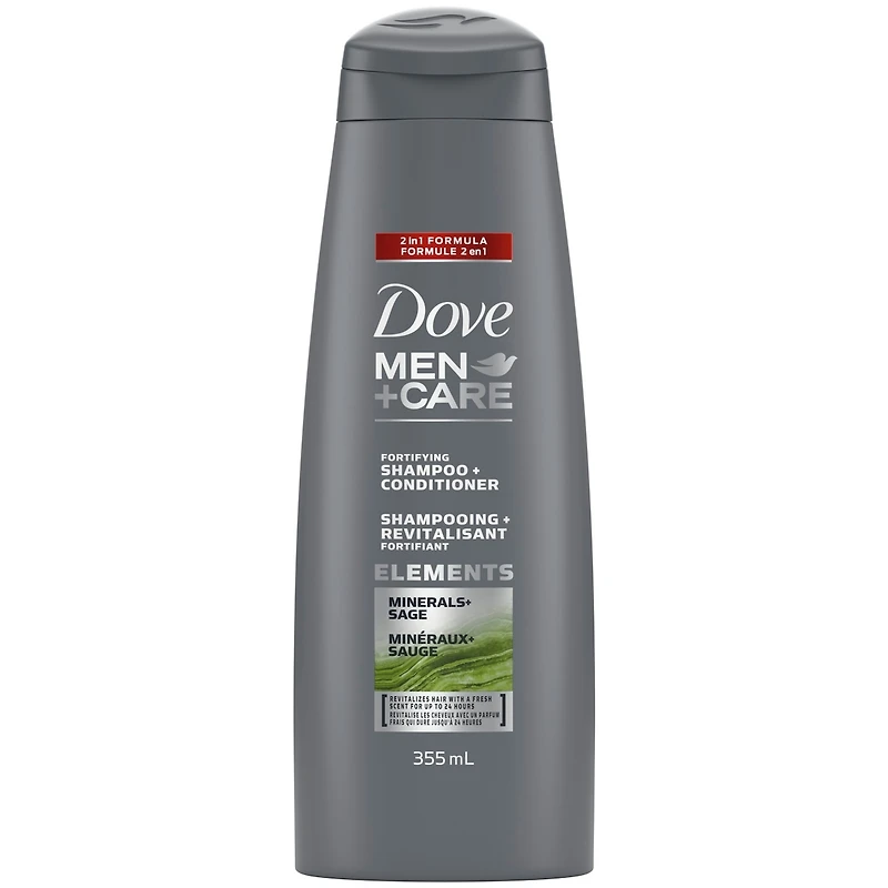 Shampoo+Conditioner Dove Men+Care Minerals+Sage 355 ML