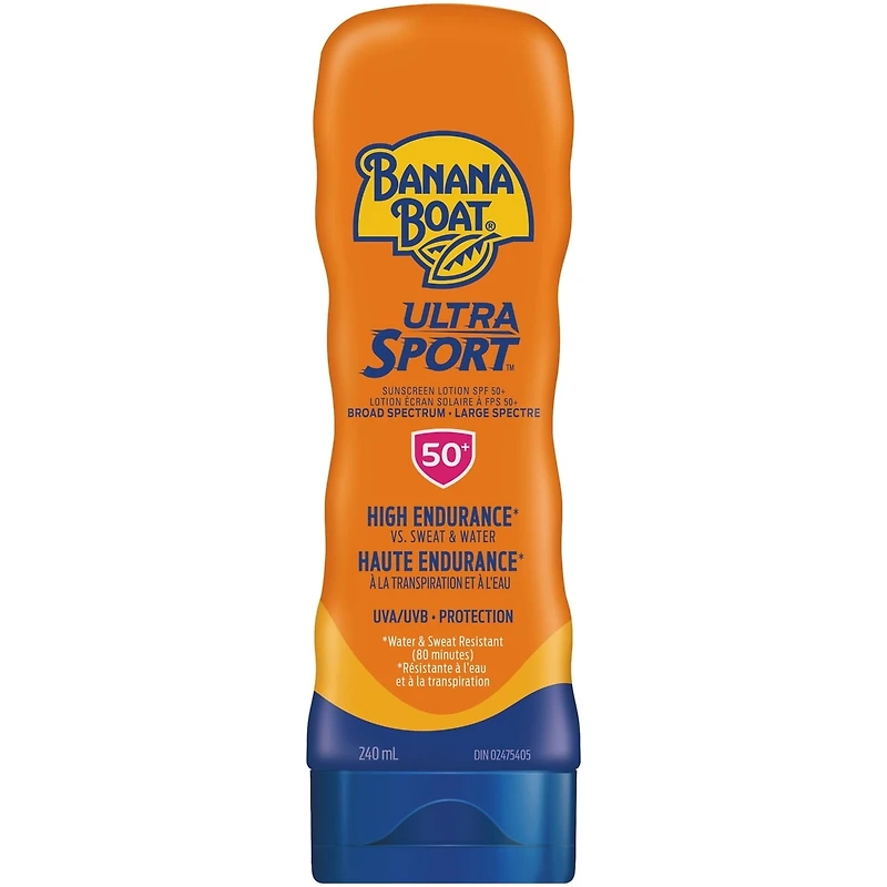 Lotion écran solaire Ultra SportMC à FPS 50+ de Banana BoatMD