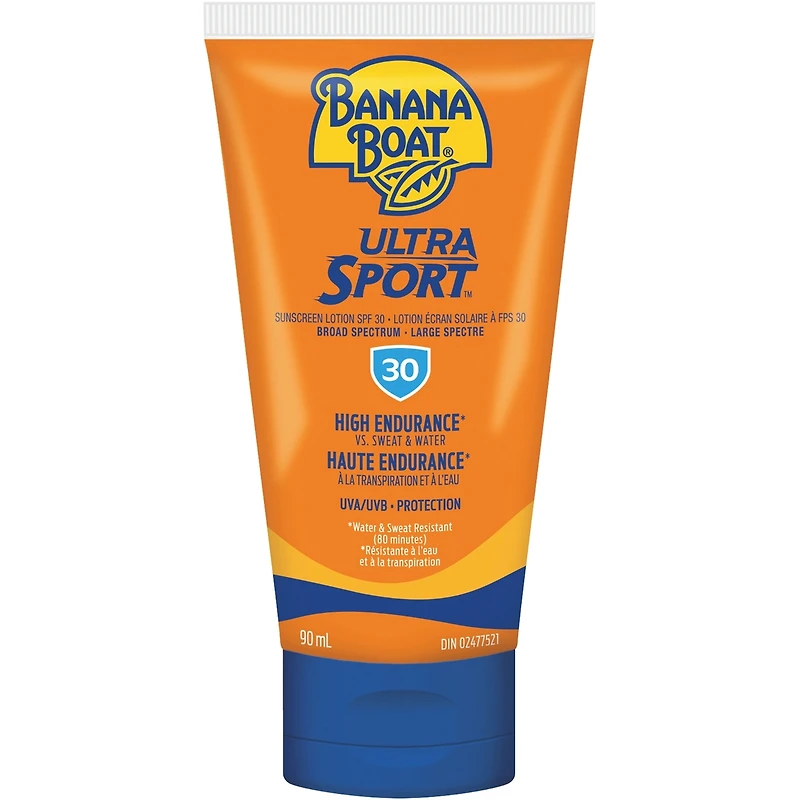 Lotion écran solaire Ultra SportMC à FPS 30 de Banana BoatMD, format voyage