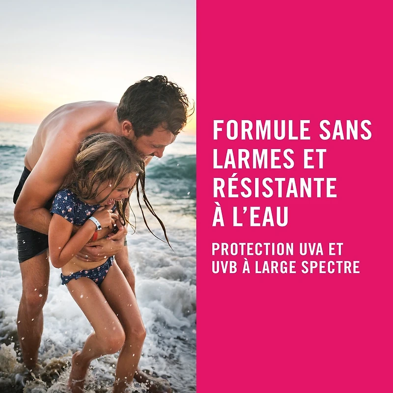 Lotion écran solaire Simply ProtectMC à FPS 50+ pour enfants à base de filtres minéraux de Banana BoatMD