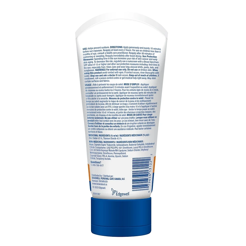 Lotion écran solaire sport Simply ProtectMC à FPS 50+ avec filtres minéraux de Banana BoatMD