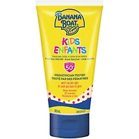 Lotion écran solaire à FPS 50+ pour enfants de Banana BoatMD, format voyage de 90 mL