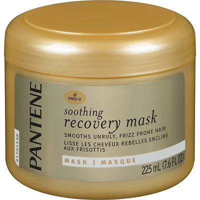 Pantene Pro-V Soothing Recovery Hair Mask for Smoothing Unruly, Frizz Prone Hair, 225 mL