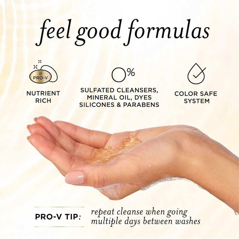 Nutrient Blends Miracle Moisture Boost Rose Water Sulfate Free Shampoo