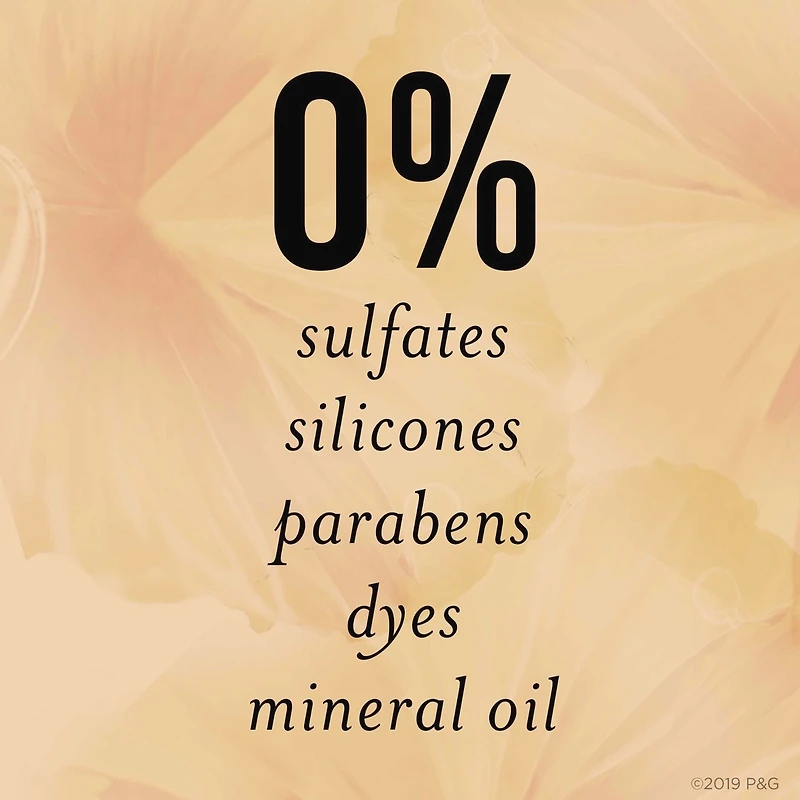 Shampooing soins des boucles complet Pantene Nutrient Blends avec huile de jojoba, sans sulfate, 285 mL