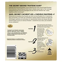 Pantene Miracle Intense Rescue Shots Dry Hair Treatment – 4 Count, 15 mL each