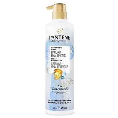 NUTRIENT BLENDS Hydrating Glow SULFATE FREE CONDITIONER With Baobab Essence, 400 mL