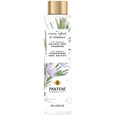 SHAMPOOING SANS SULFATE NUTRIENT BLENDS au romarin, 285 mL