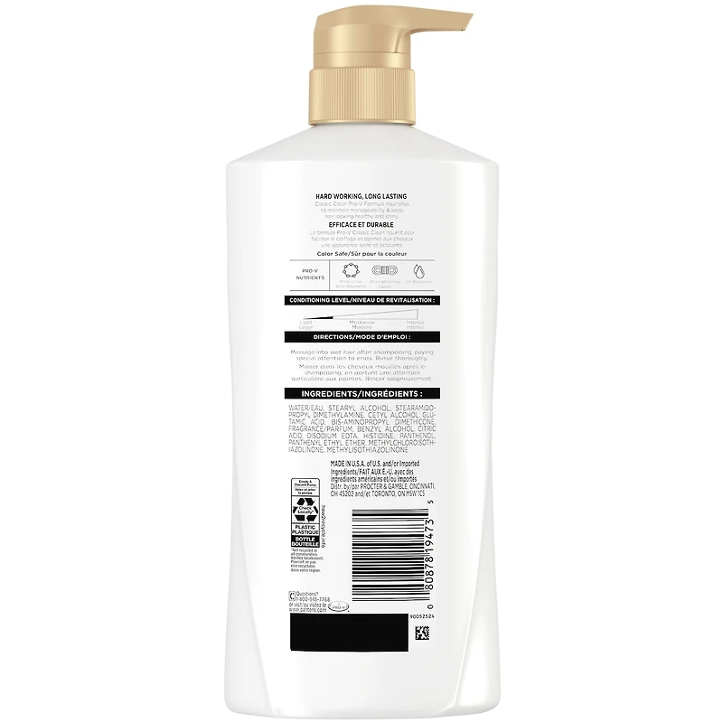 Revitalisant PRO-V Classic Clean, 16 oz/476 mL