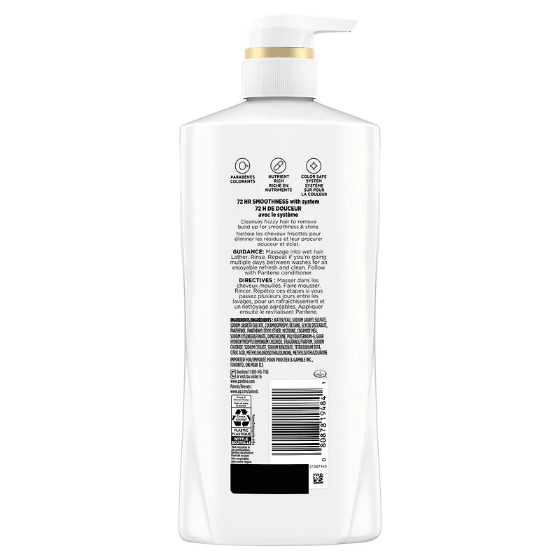 PRO-V Smooth & Sleek Shampoo, 17.9oz/530mL