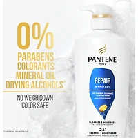 Shampooing et revitalisant 2 en 1 PRO-V Repair & Protect