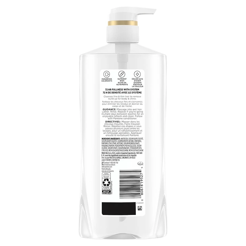 Sheer Volume 72 HR Fullness Shampoo