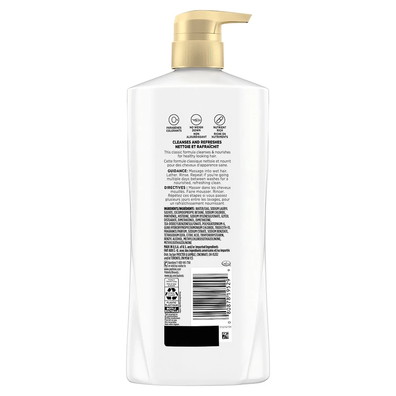 Shampooing et revitalisant 2en1 Nettoyage classique