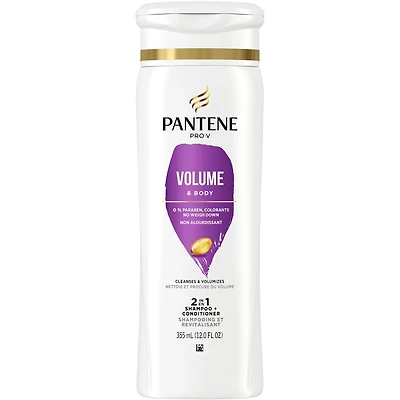 PRO-V Volume & Body 2in1 Shampoo + Conditioner, 12.0oz/355mL